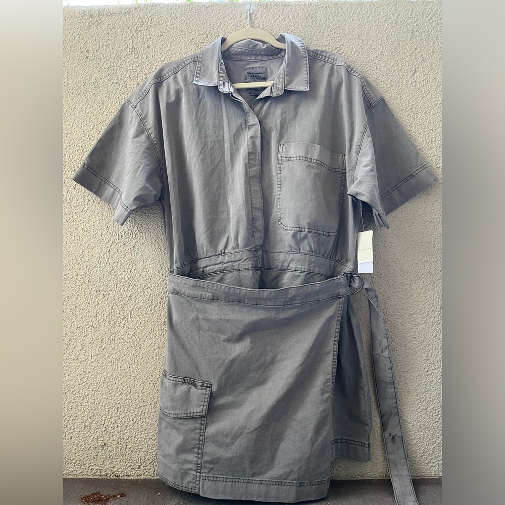 Abercrombie & Fitch utility mini dress NWT